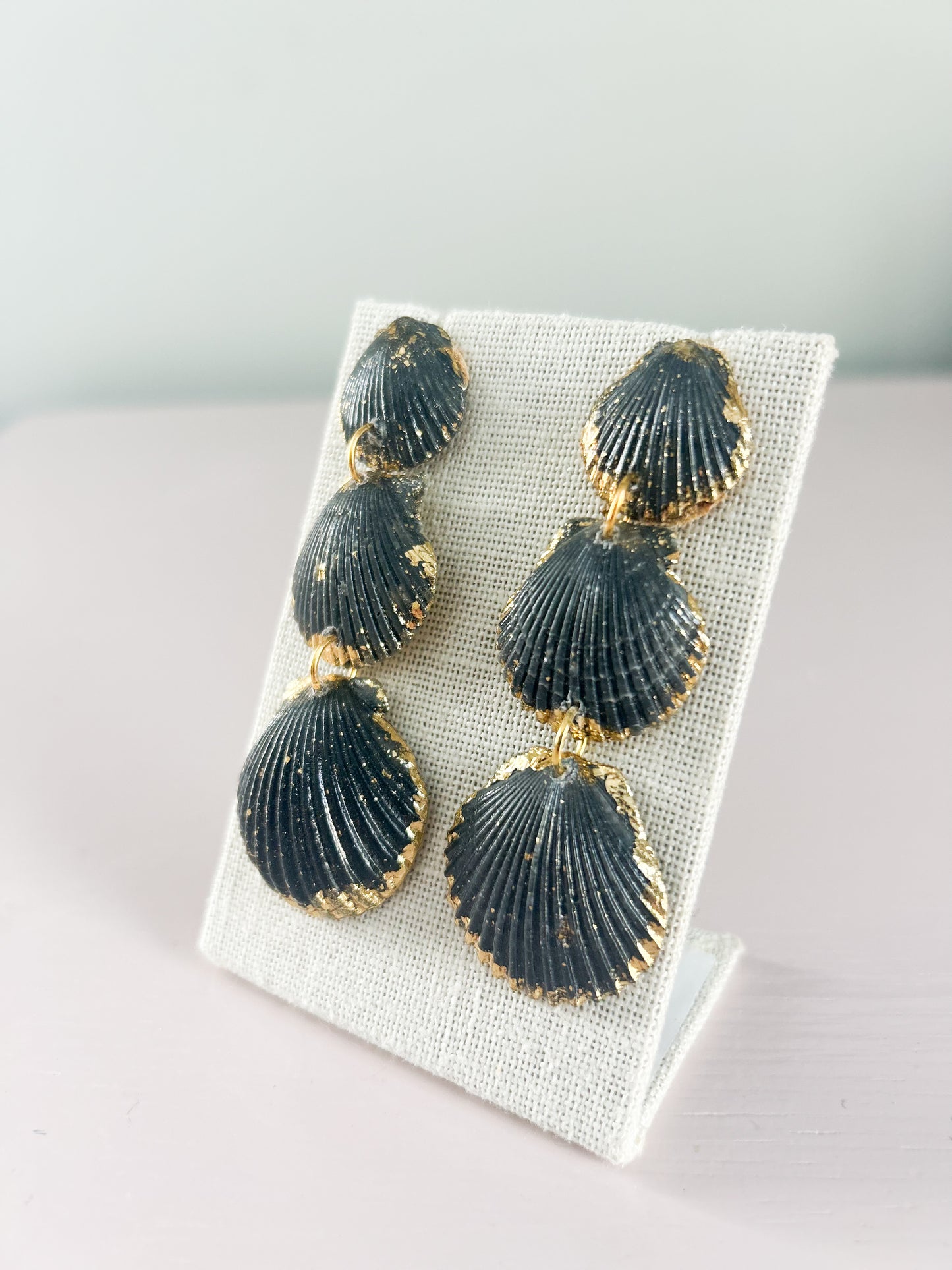 Black Medium Gorgeous Earrings