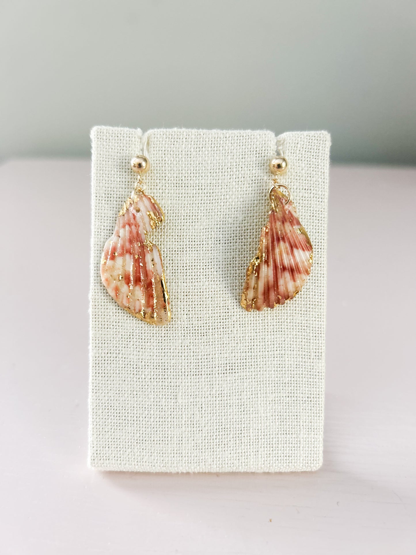 Pink Exile Ball Stud Earrings