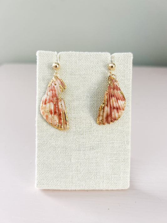Pink Exile Ball Stud Earrings