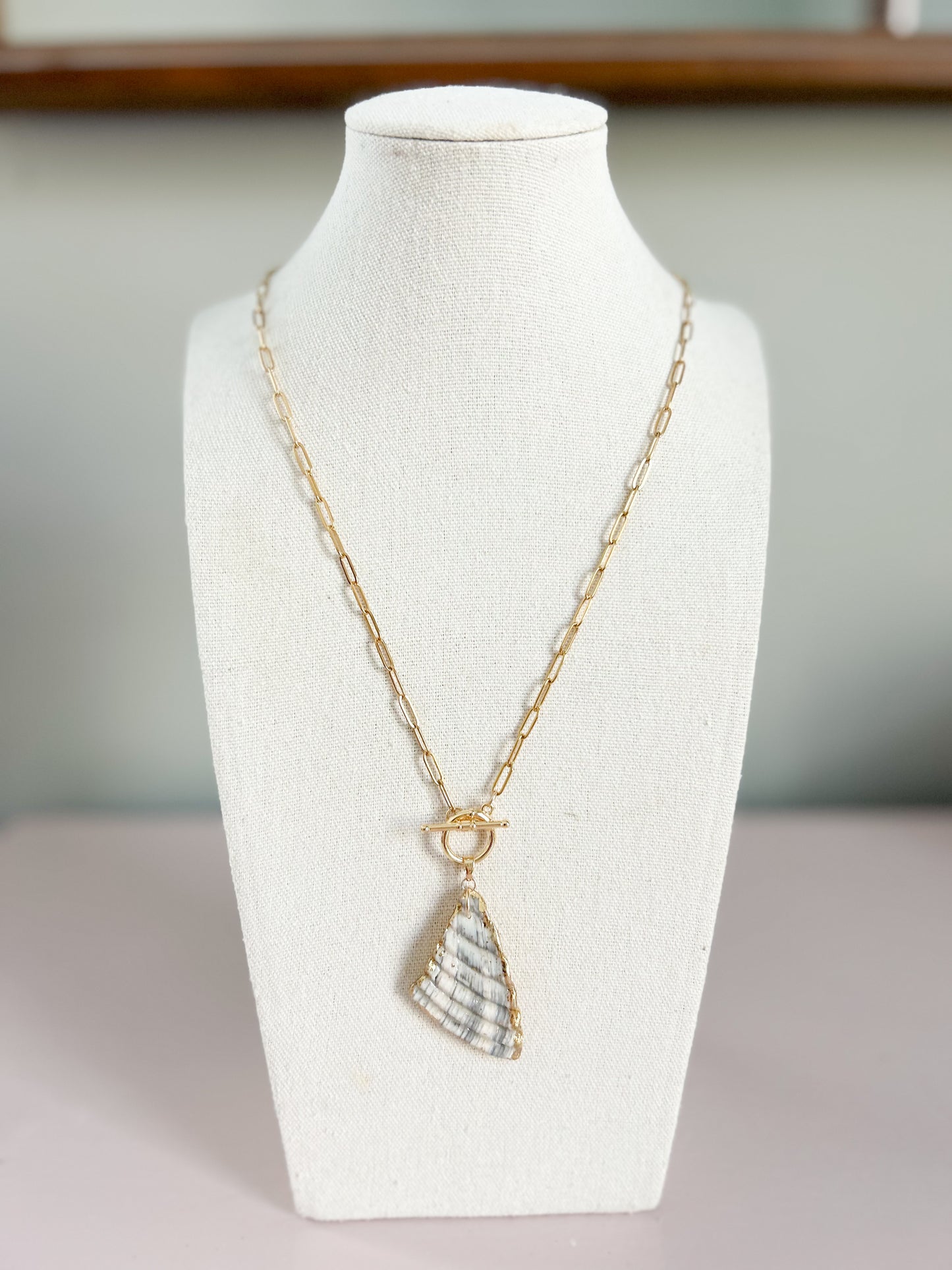 Shell Piece Call It What You Want Necklace