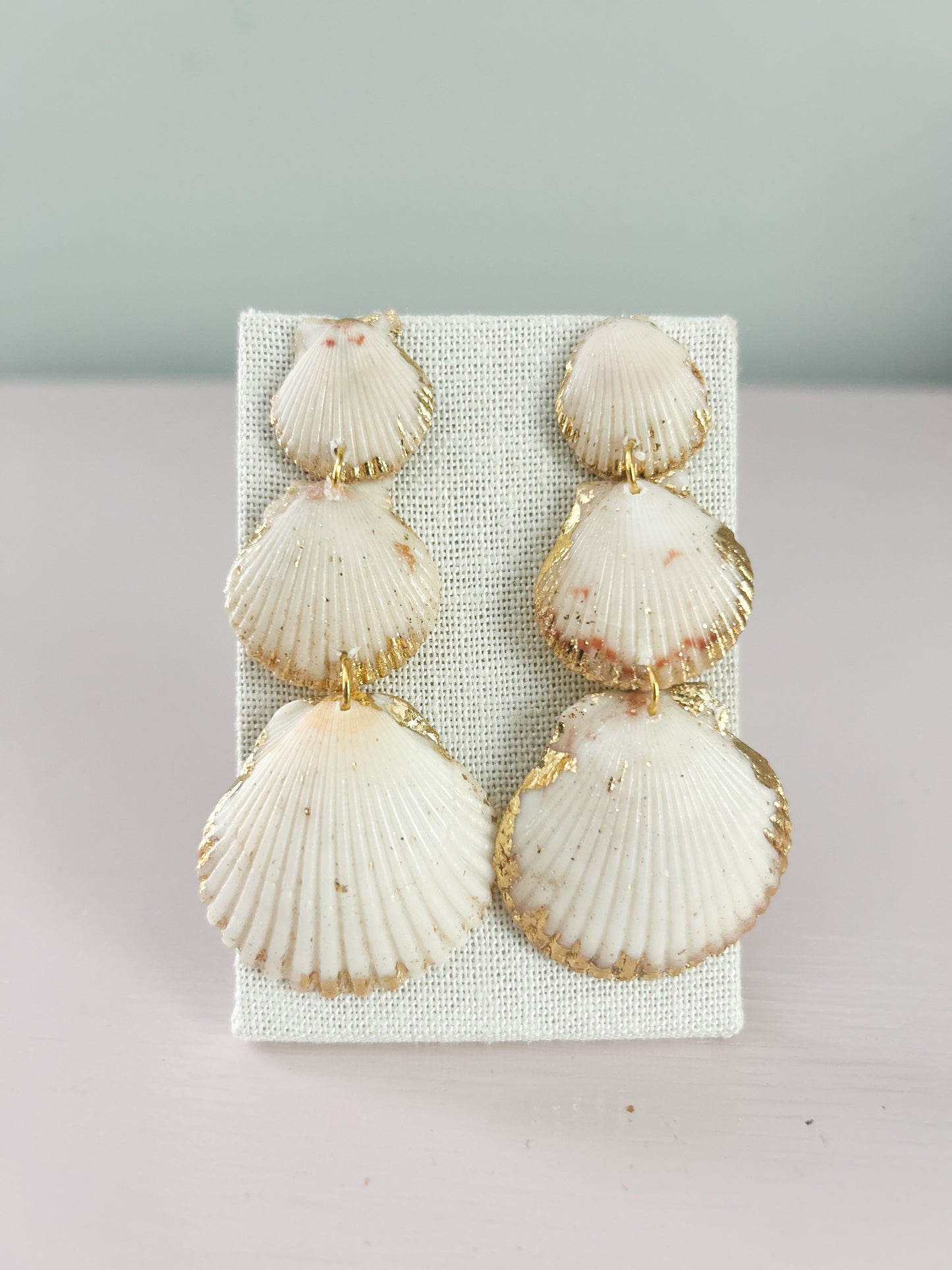 White Gorgeous Earrings