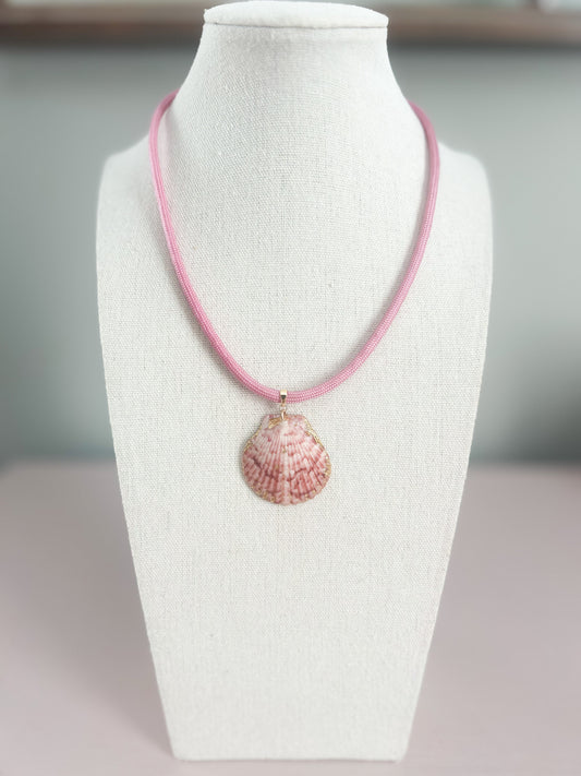 Red Pendant Pink Fate of Ophelia Necklace
