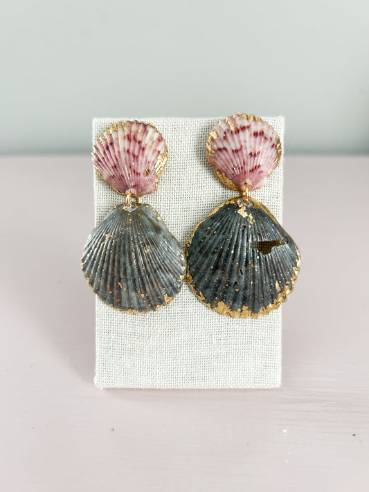 Red, White and Blue Invisible String Earrings