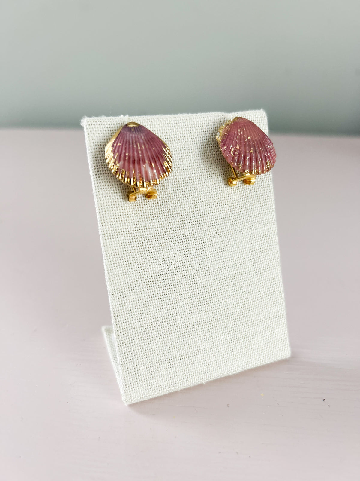 Pink Medium Miss Americana Stud Earrings
