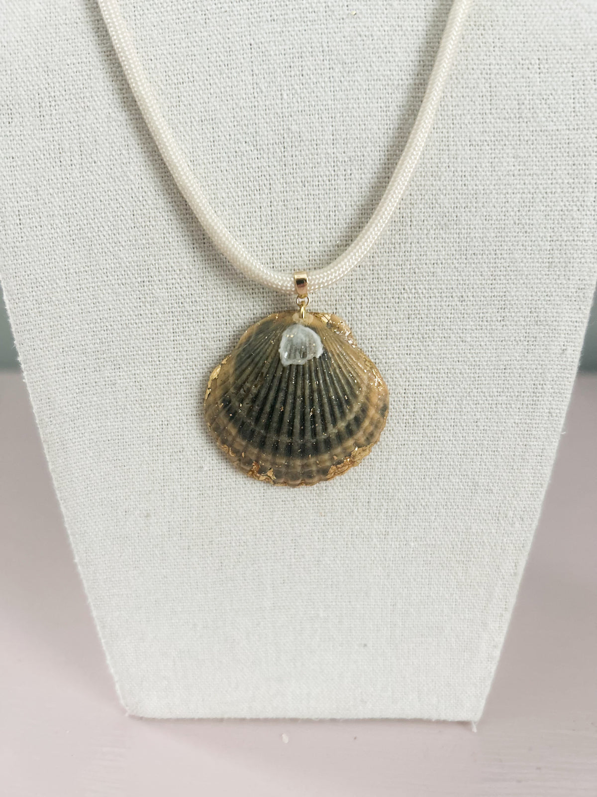 Cream Cord Fate of Ophelia Necklace