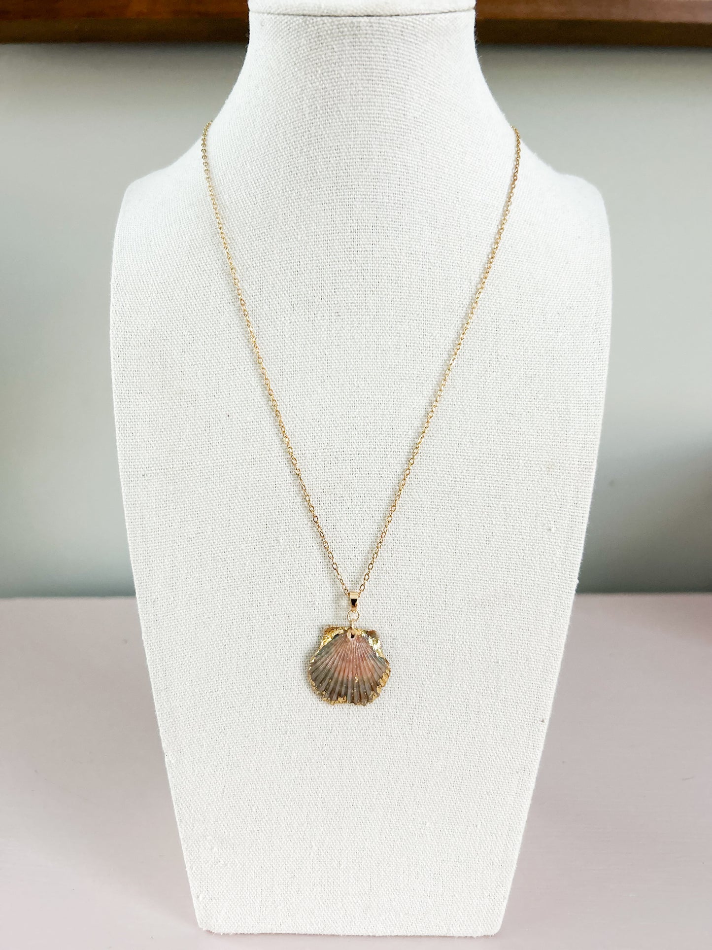 Scallop Shell Call It What You Want Chain Necklace