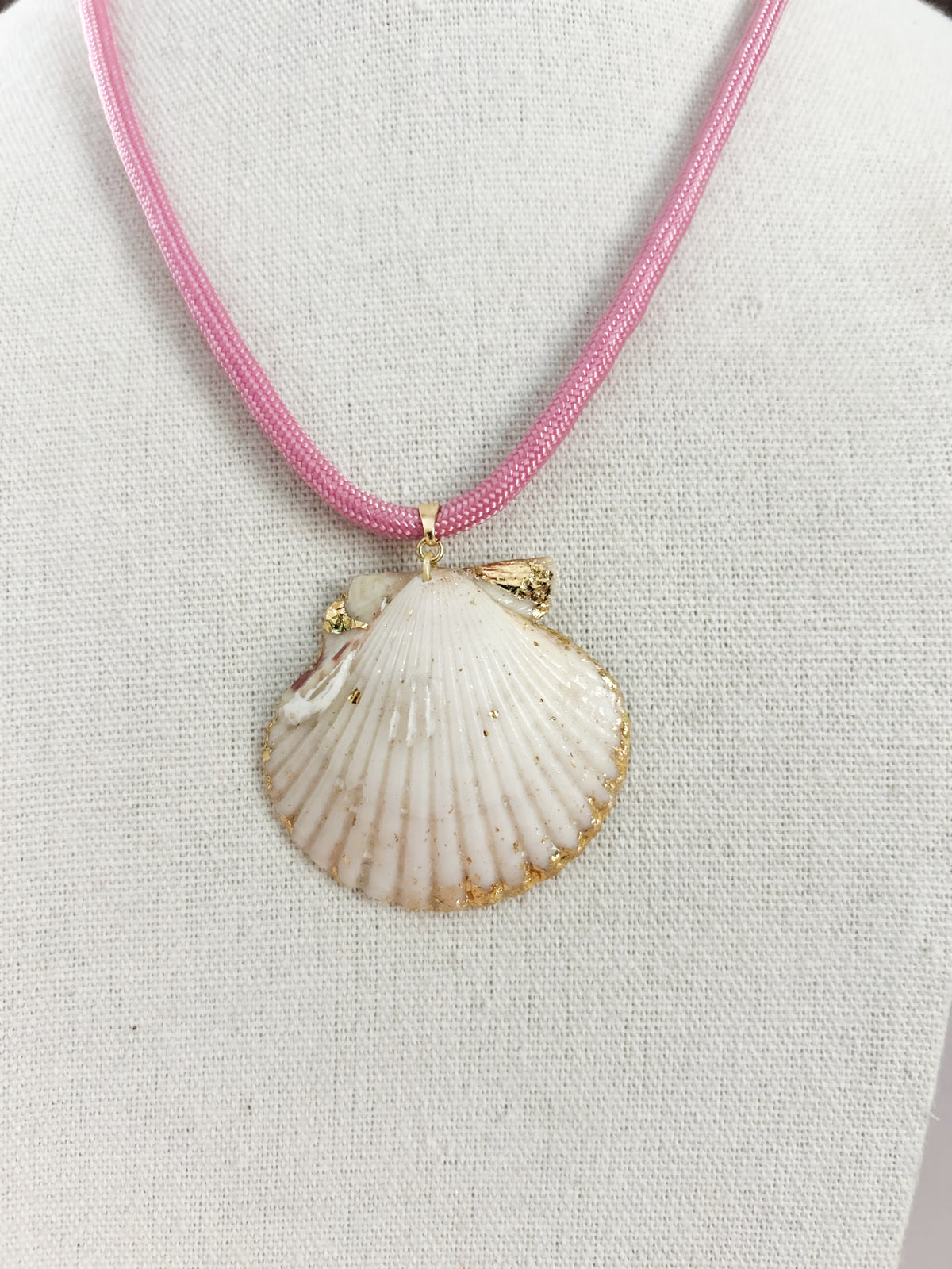 Pink White Fate of Ophelia Necklace