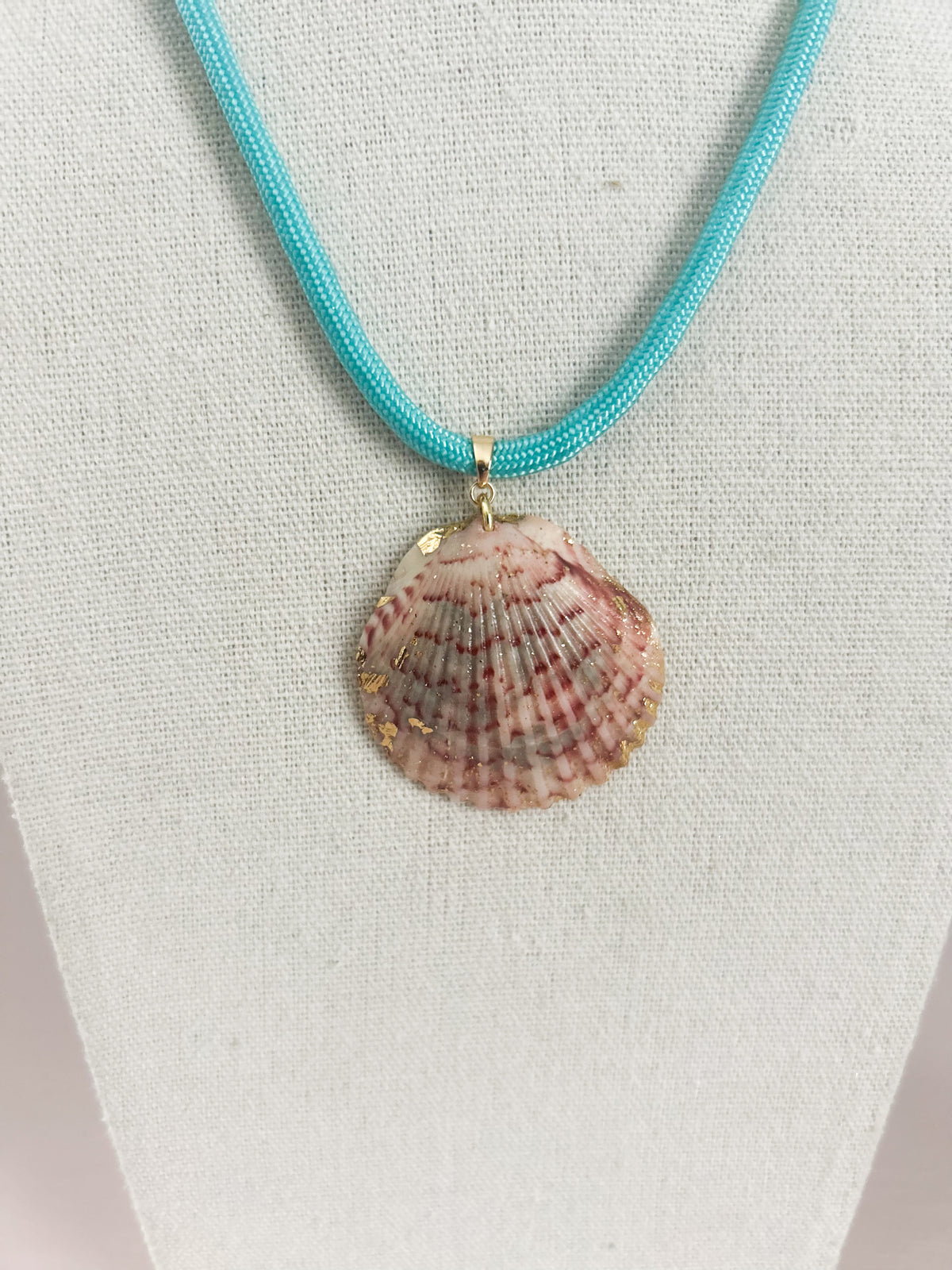 Teal Fate of Ophelia Cord Necklace
