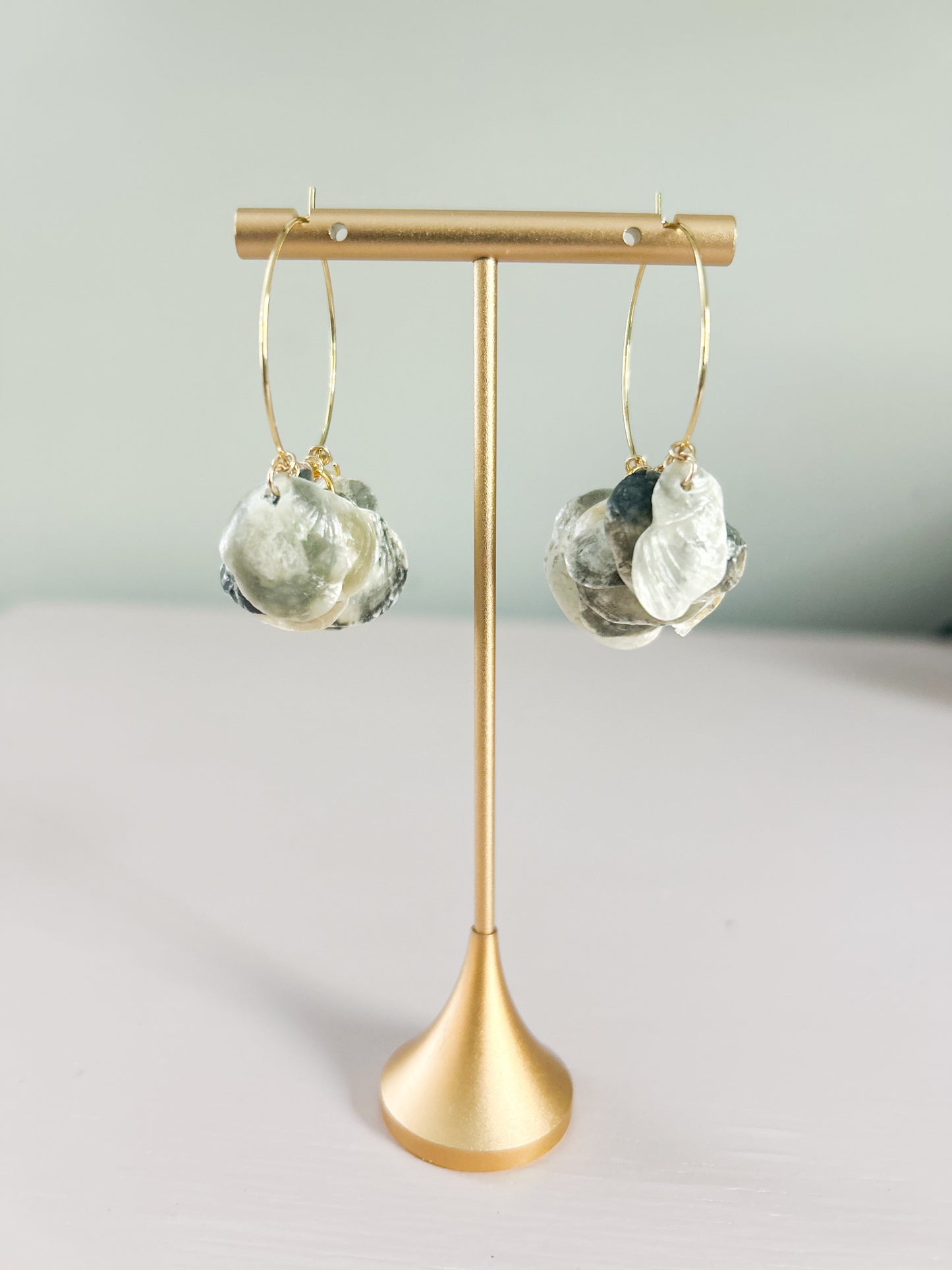 Jingle Shell All Too Well Hoop Earrings