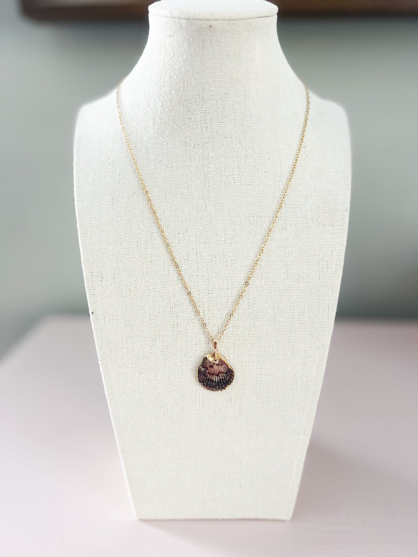 Scallop Shell Call It What You Want Chain Necklace