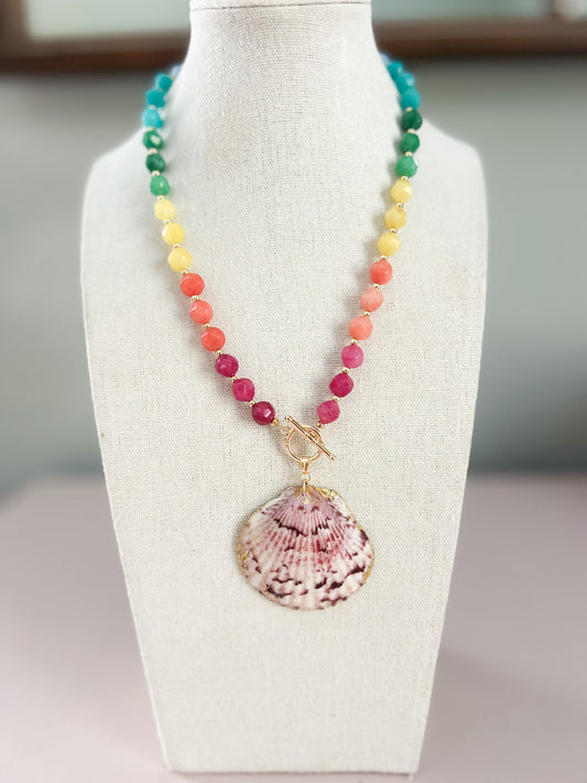 Semi Precious Stone I Knew It I Knew You Necklace