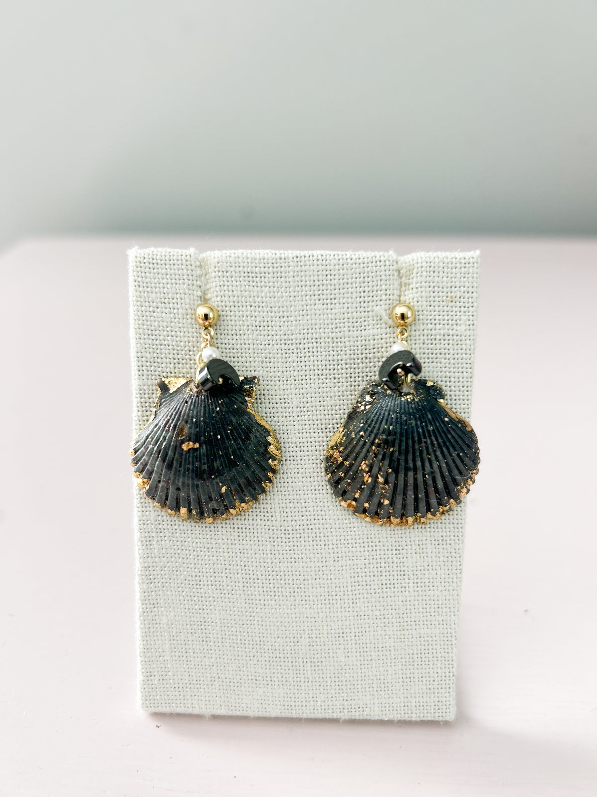 Black Moon Ball Stud Miss Americana Earrings
