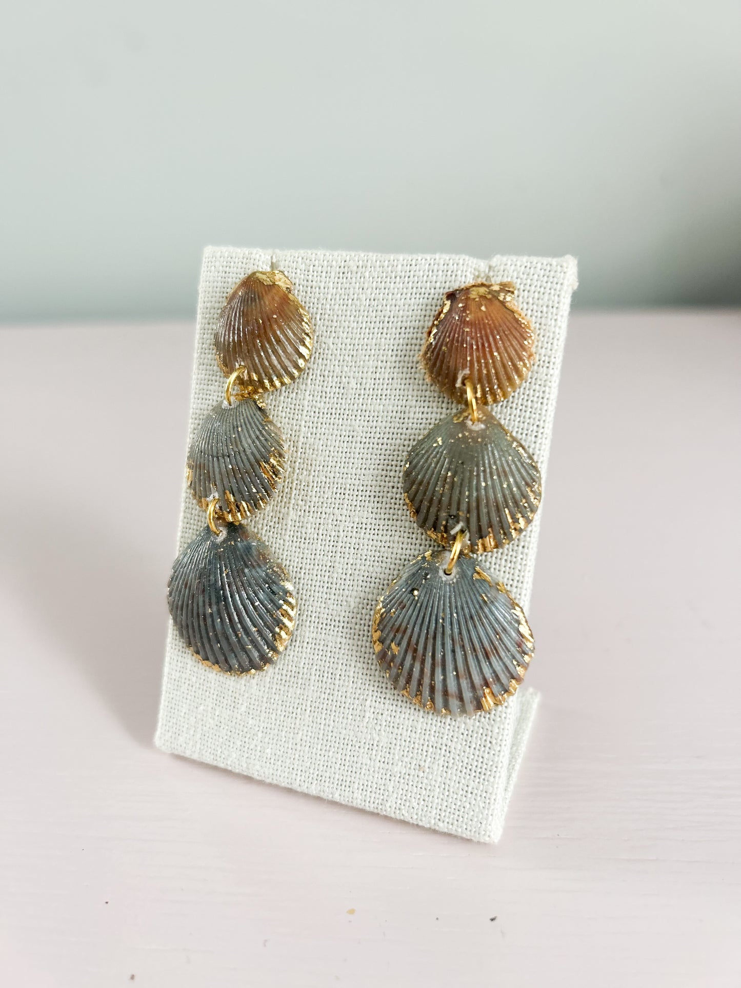 Brown and Grey Gorgeous Earrings