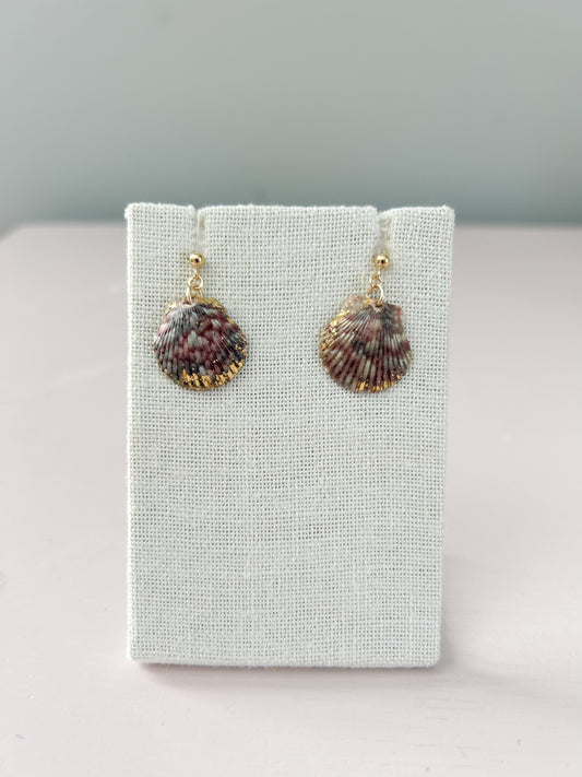 Purple and Grey Ball Stud Miss Americana Earrings
