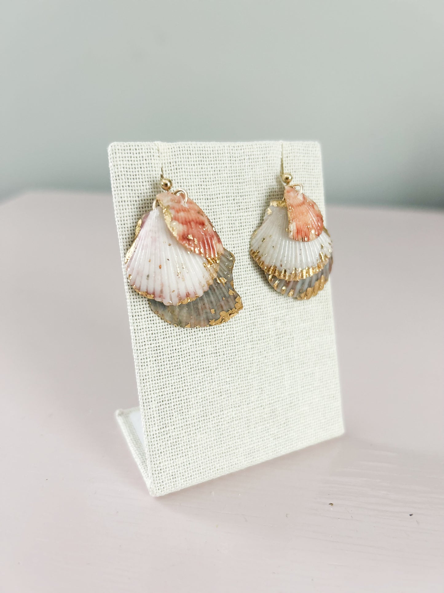 Orange, White and Grey Exile Ball Studs