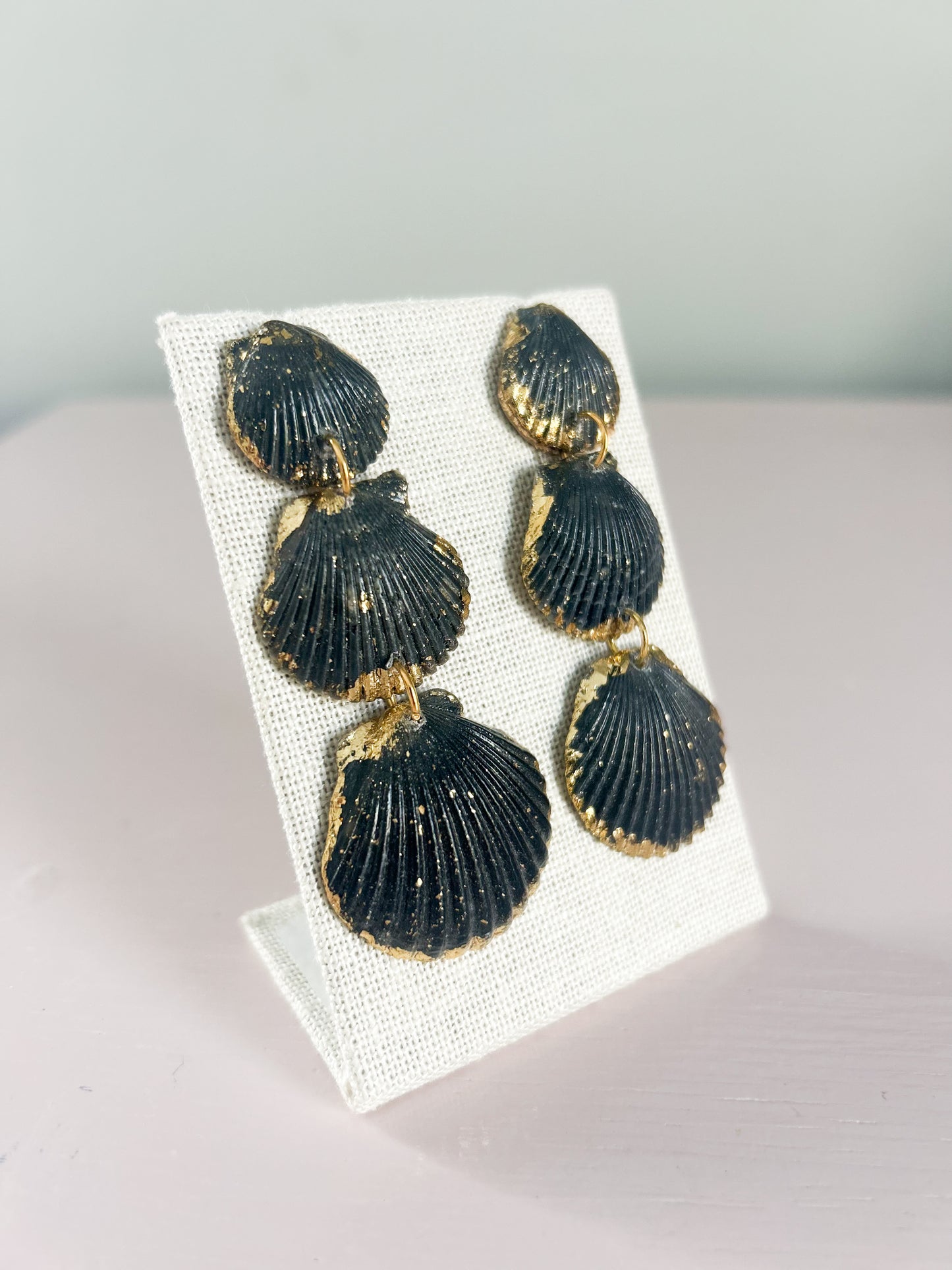 Black Medium Gorgeous Earrings