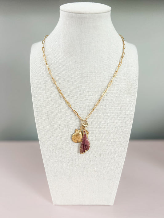 Paperclip Charm Call It What You Want Necklace