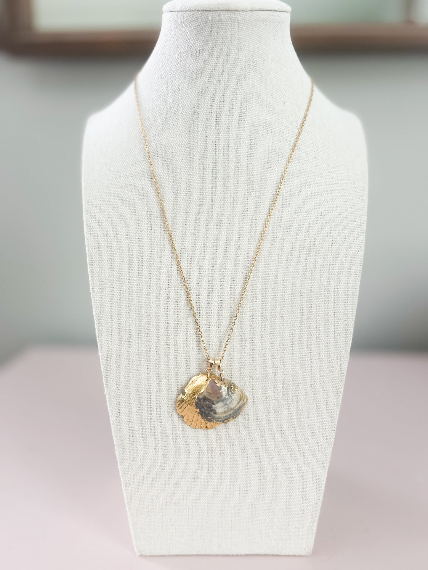 Two Shell Call It What You Want Necklace
