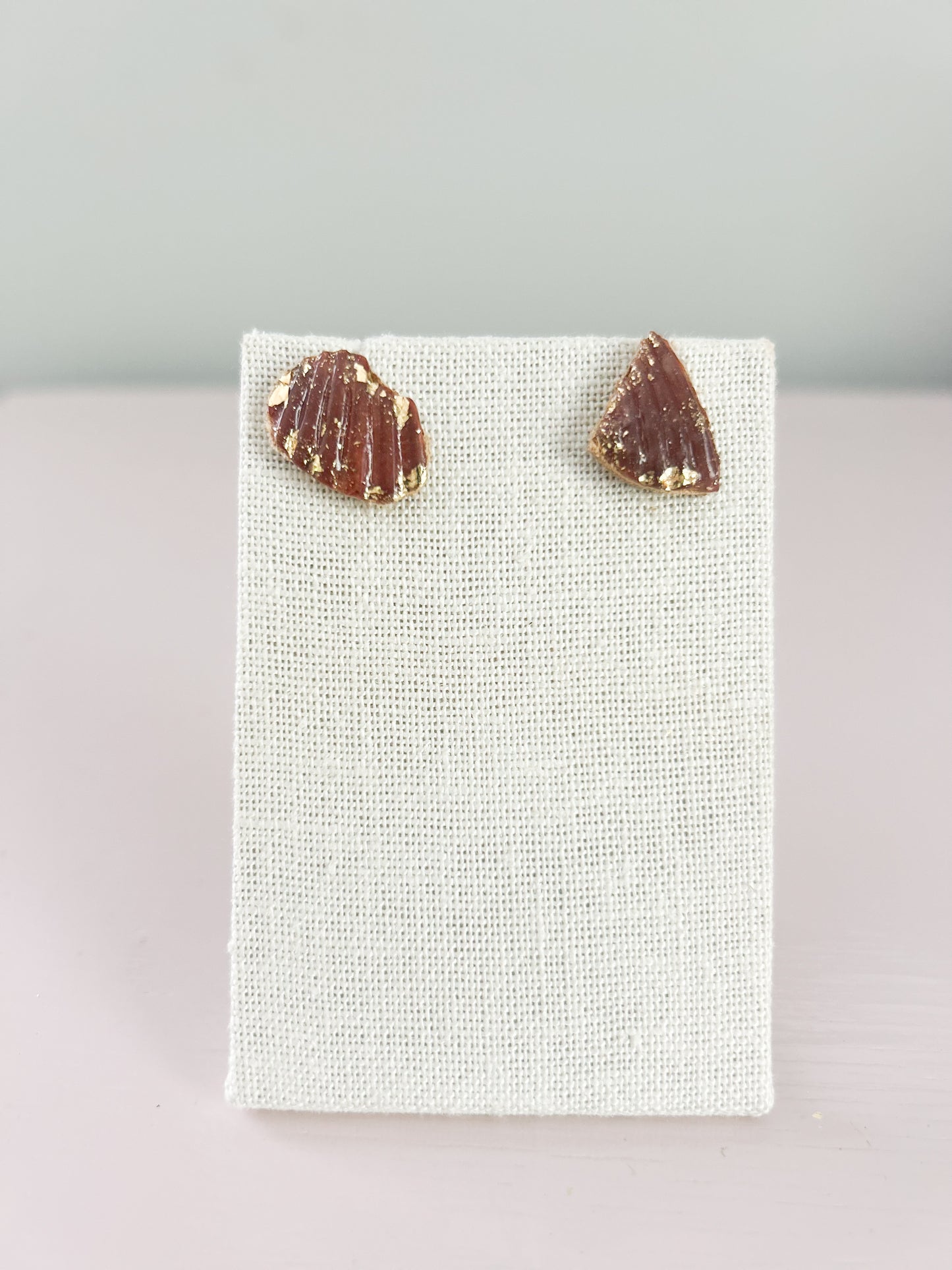 Brown Exile Studs