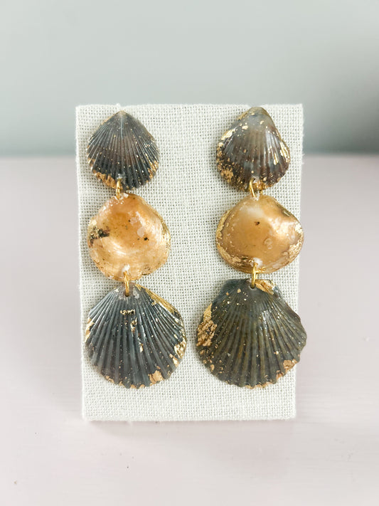 Brown and Grey All Too Well Gorgeous Earrings