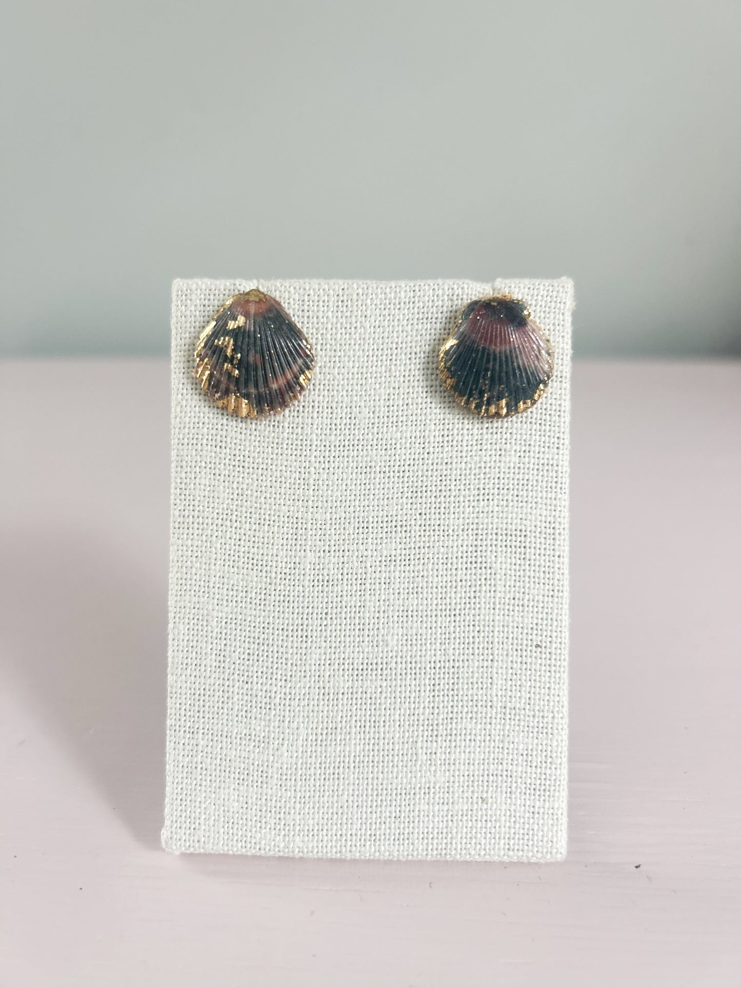 Purple and Blue Miss Americana Studs