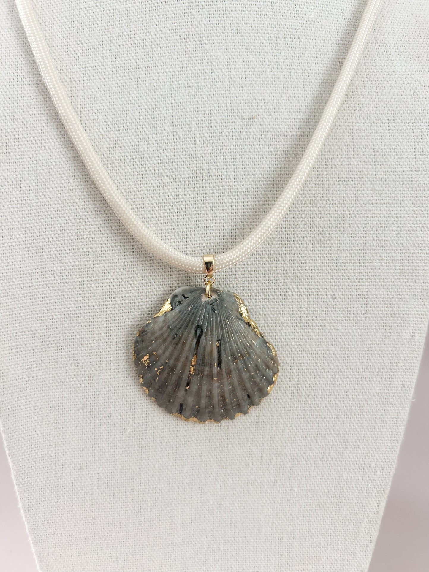 Grey Cream Fate of Ophelia Necklace
