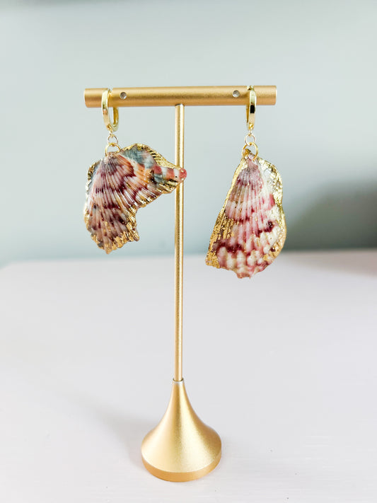 Pink Exile Huggie Hoop Earrings