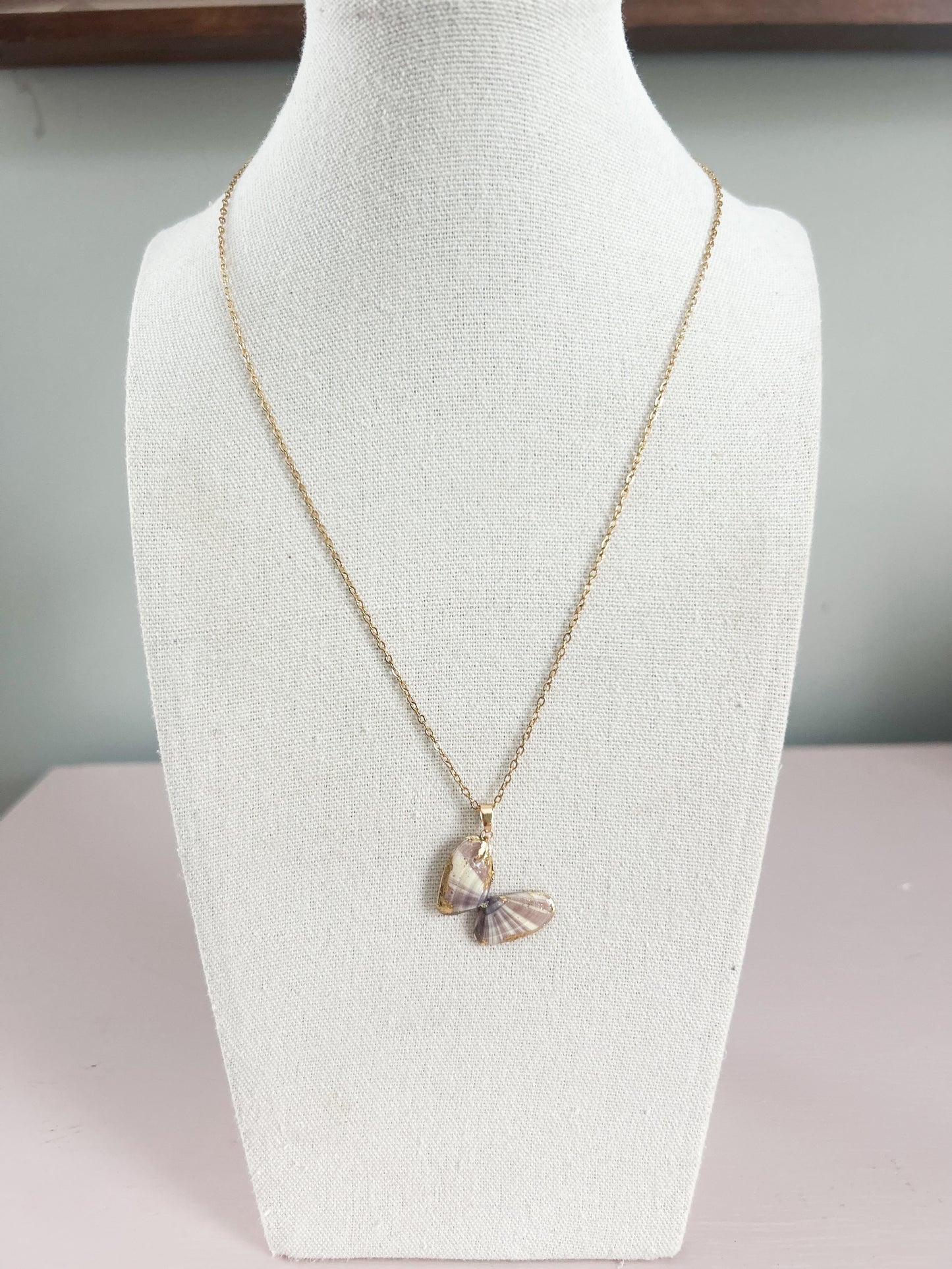 Clam Digger Butterfly Call It What You Want Necklace