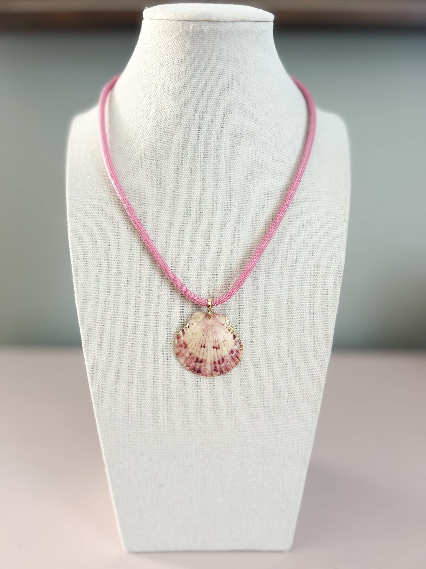 Pink Rope Fate of Ophelia Necklace