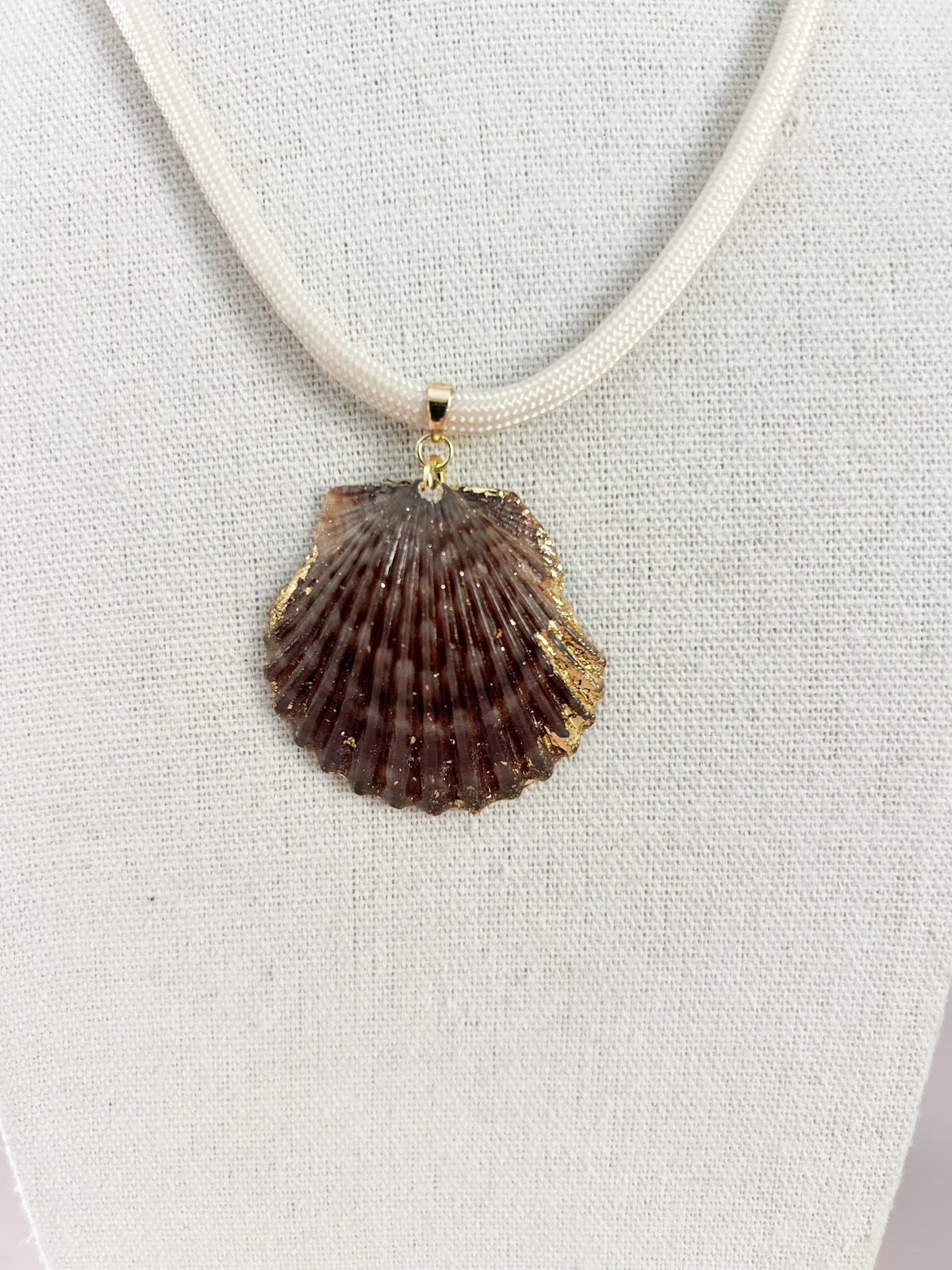 Brown Cream Fate of Ophelia Necklace