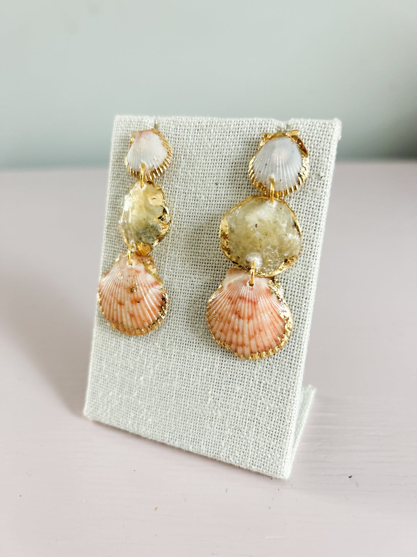Orange and Cream All Too Well Gorgeous Earrings