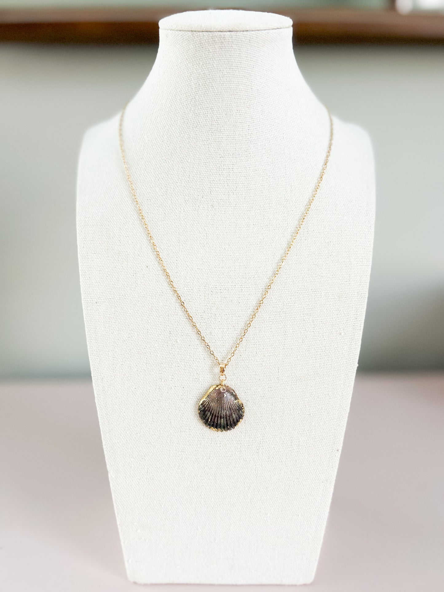 Scallop Shell Call It What You Want Chain Necklace