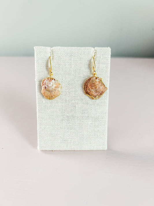 Pink and Gold August Earrings