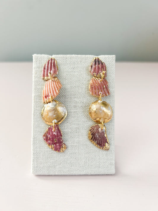 Pink and Orange All Too Well Dangles