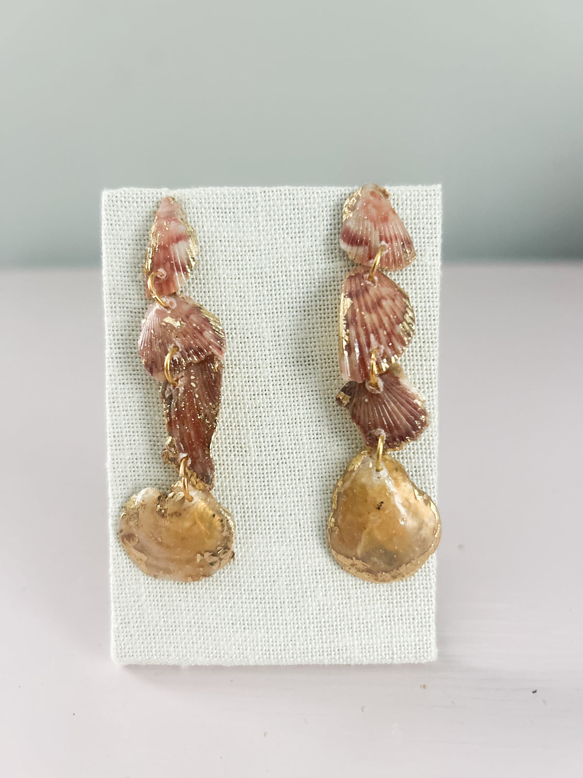 Yellow and Brown All Too Well Stud Dangles