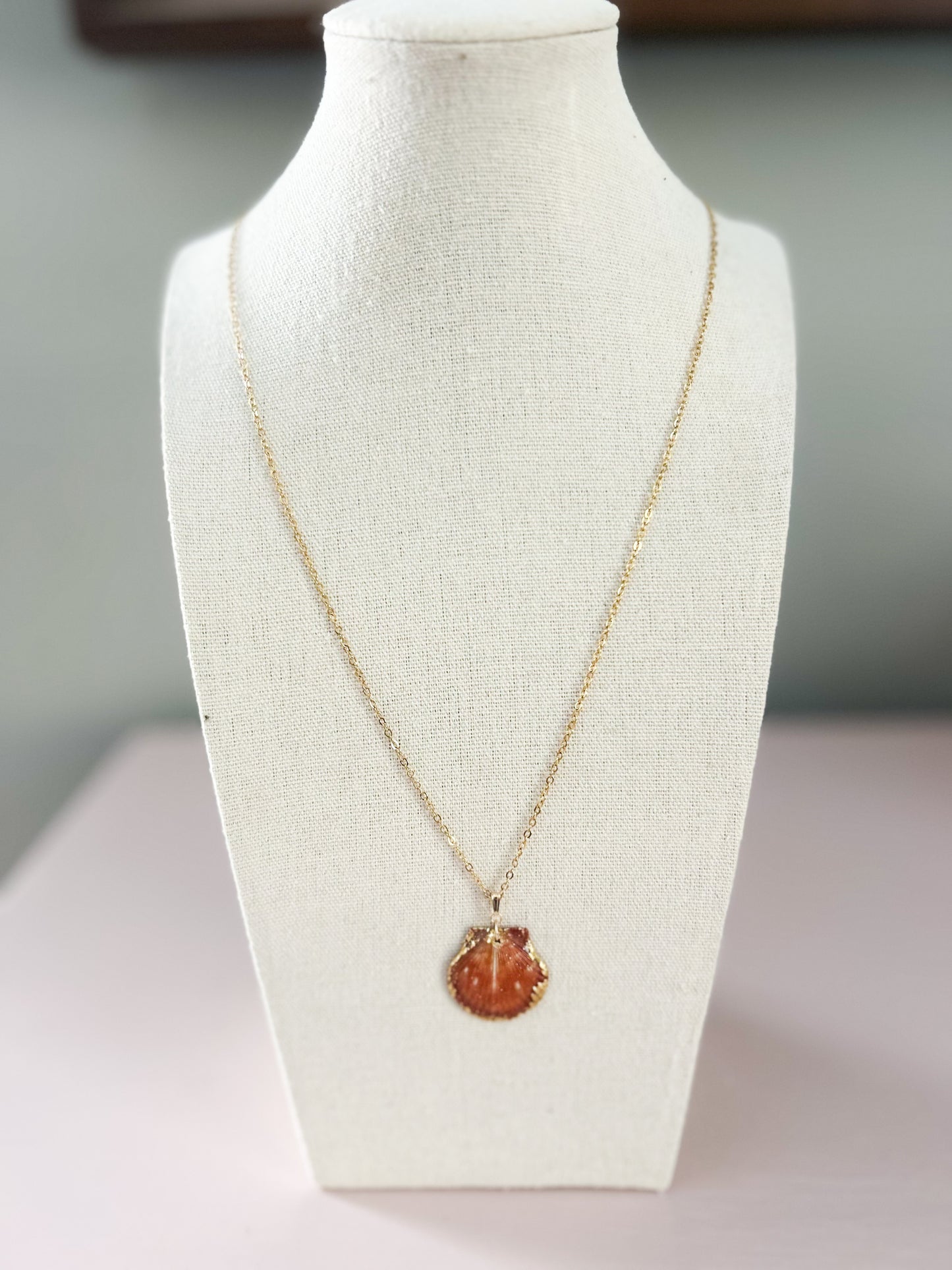 Scallop Shell Call It What You Want Chain Necklace