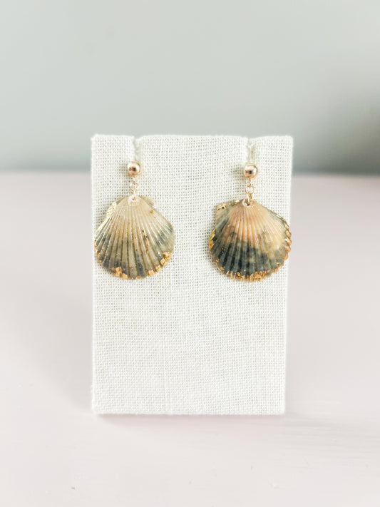 Yellow and Blue Ball Stud Miss Americana Earrings