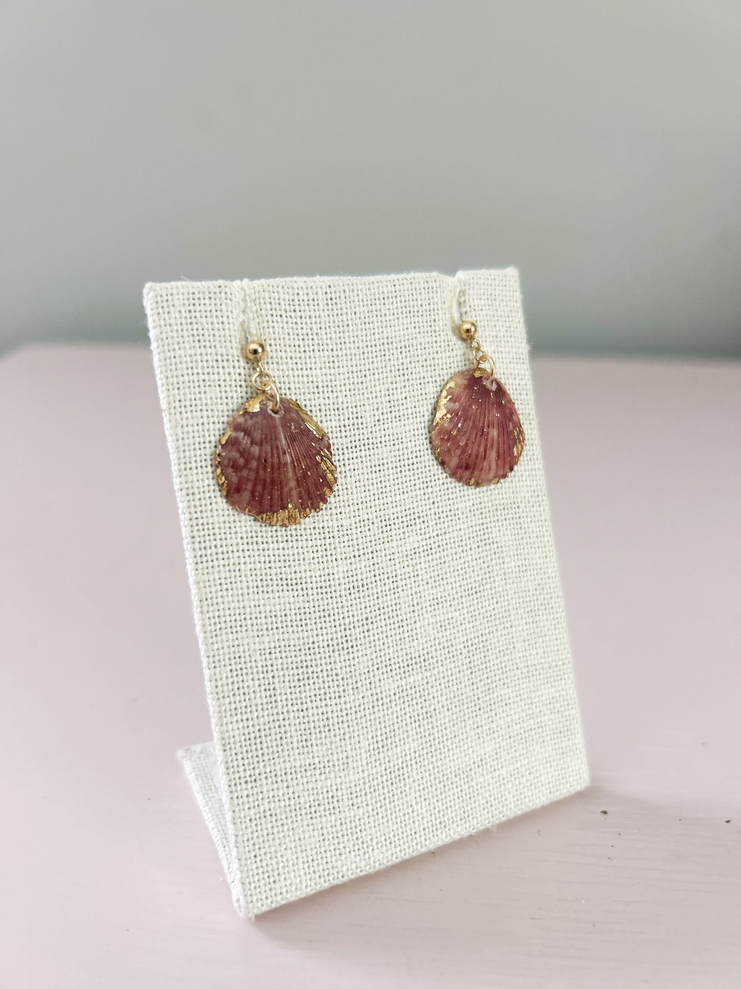 Red Miss Americana Ball Studs