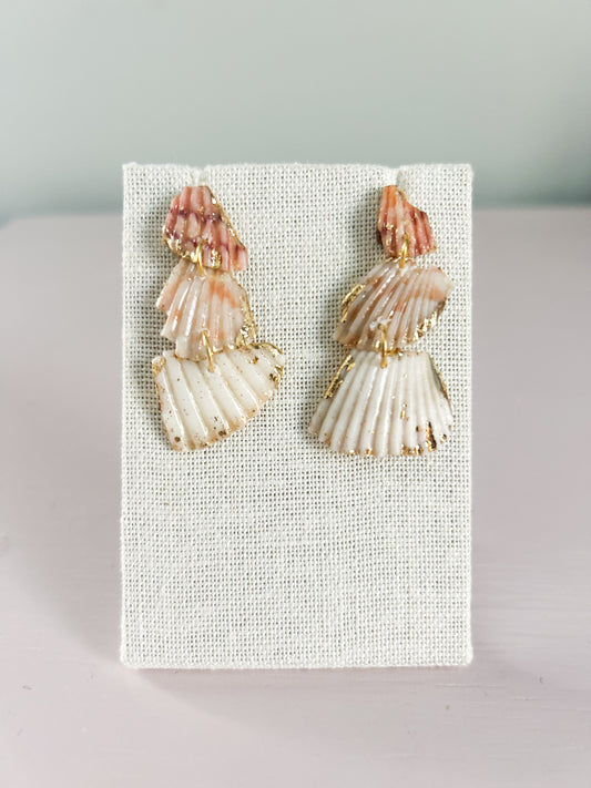 Orange Ombré Love Story Earrings