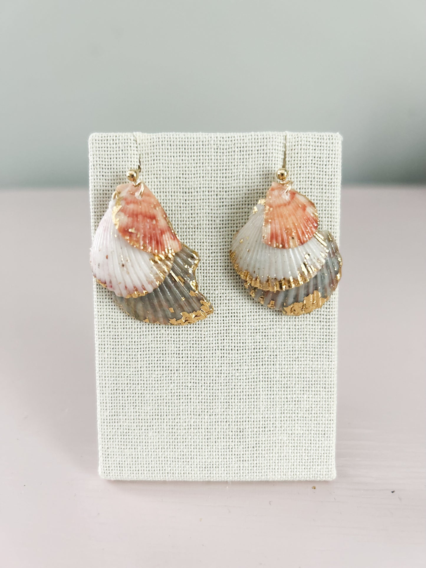 Orange, White and Grey Exile Ball Studs