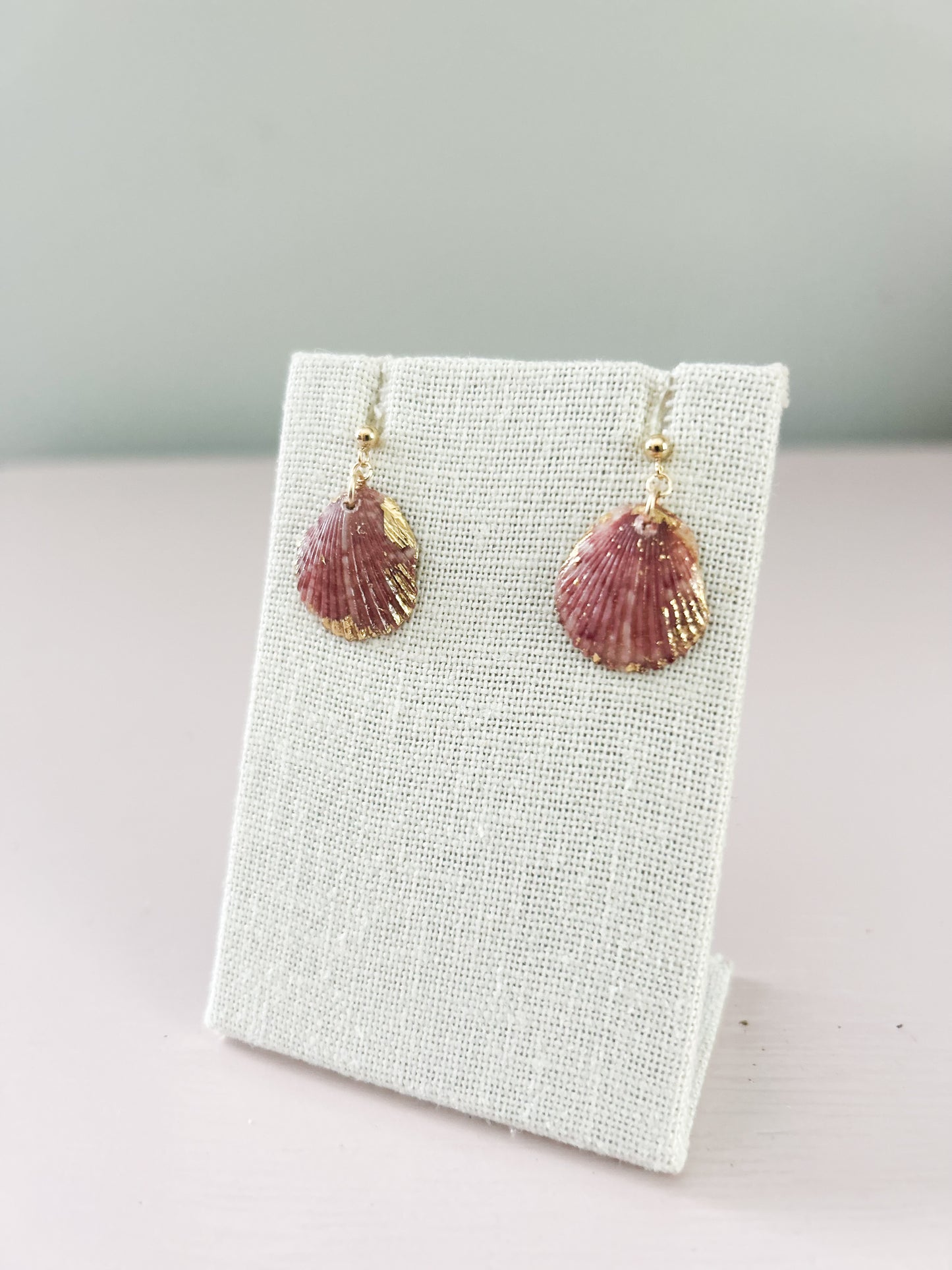 Red Miss Americana Ball Studs