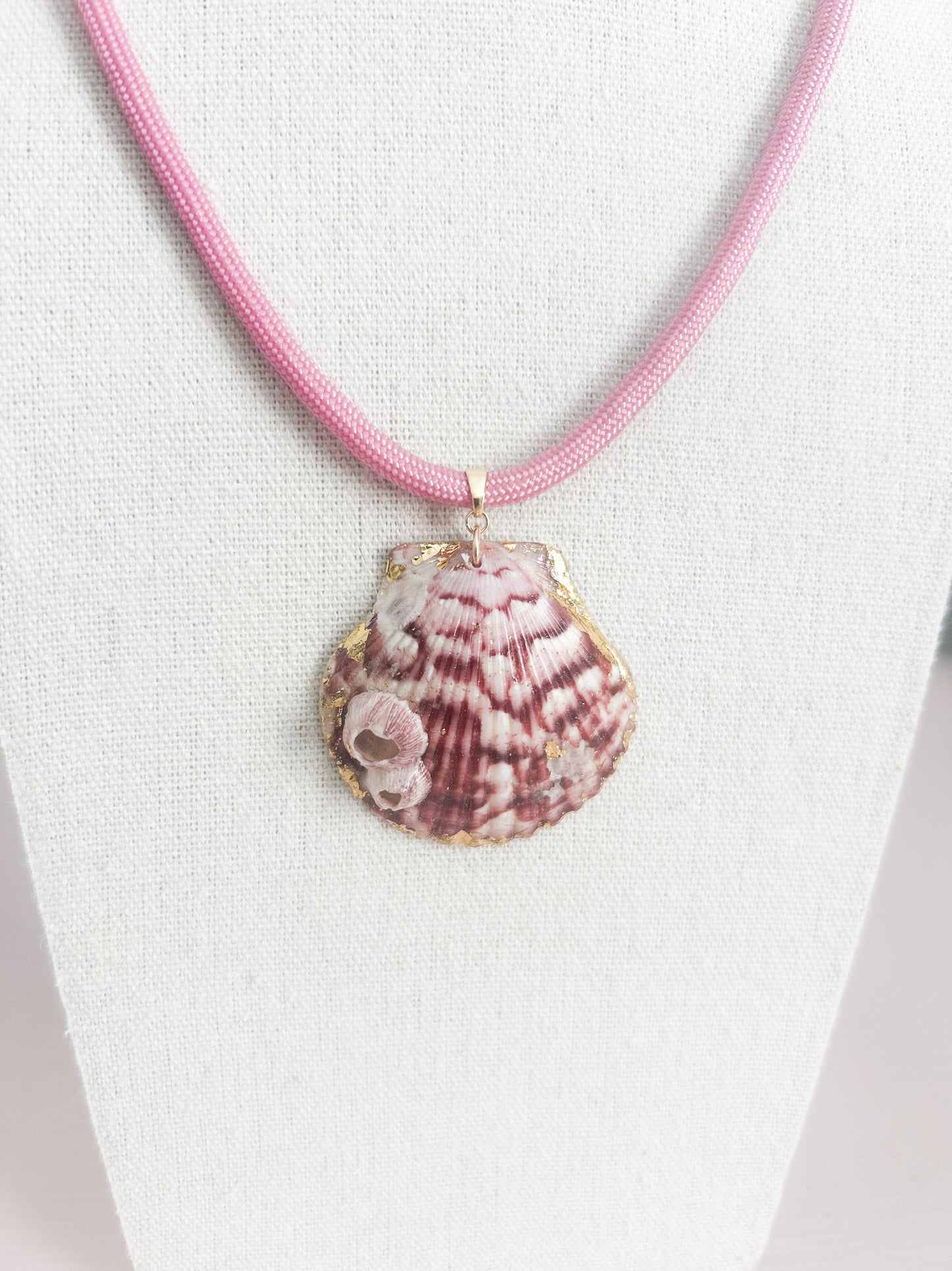Pink and Red Fate of Ophelia Cord Necklace
