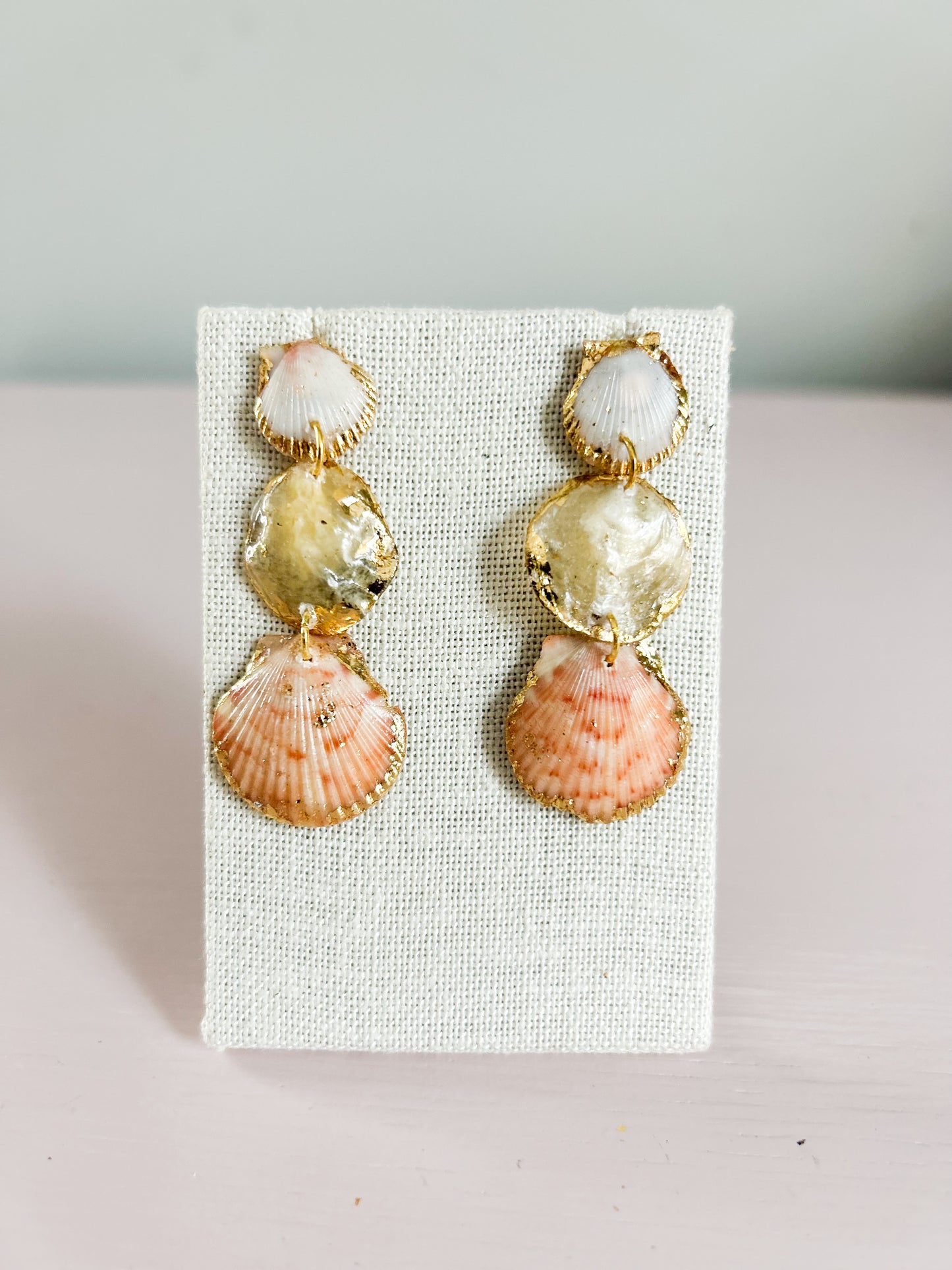 Orange and Cream All Too Well Gorgeous Earrings