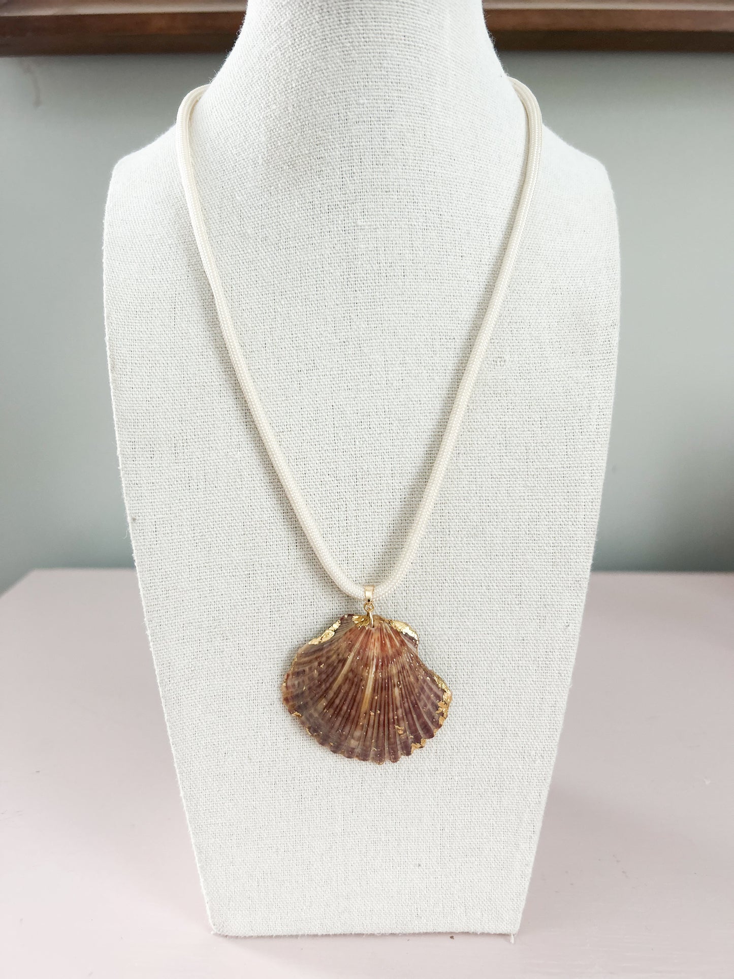Brown Cream Fate of Ophelia Necklace