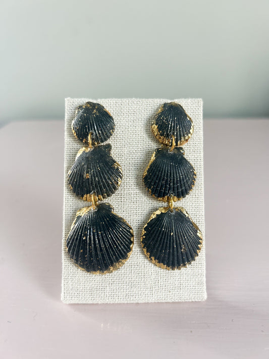 Black Medium Gorgeous Earrings