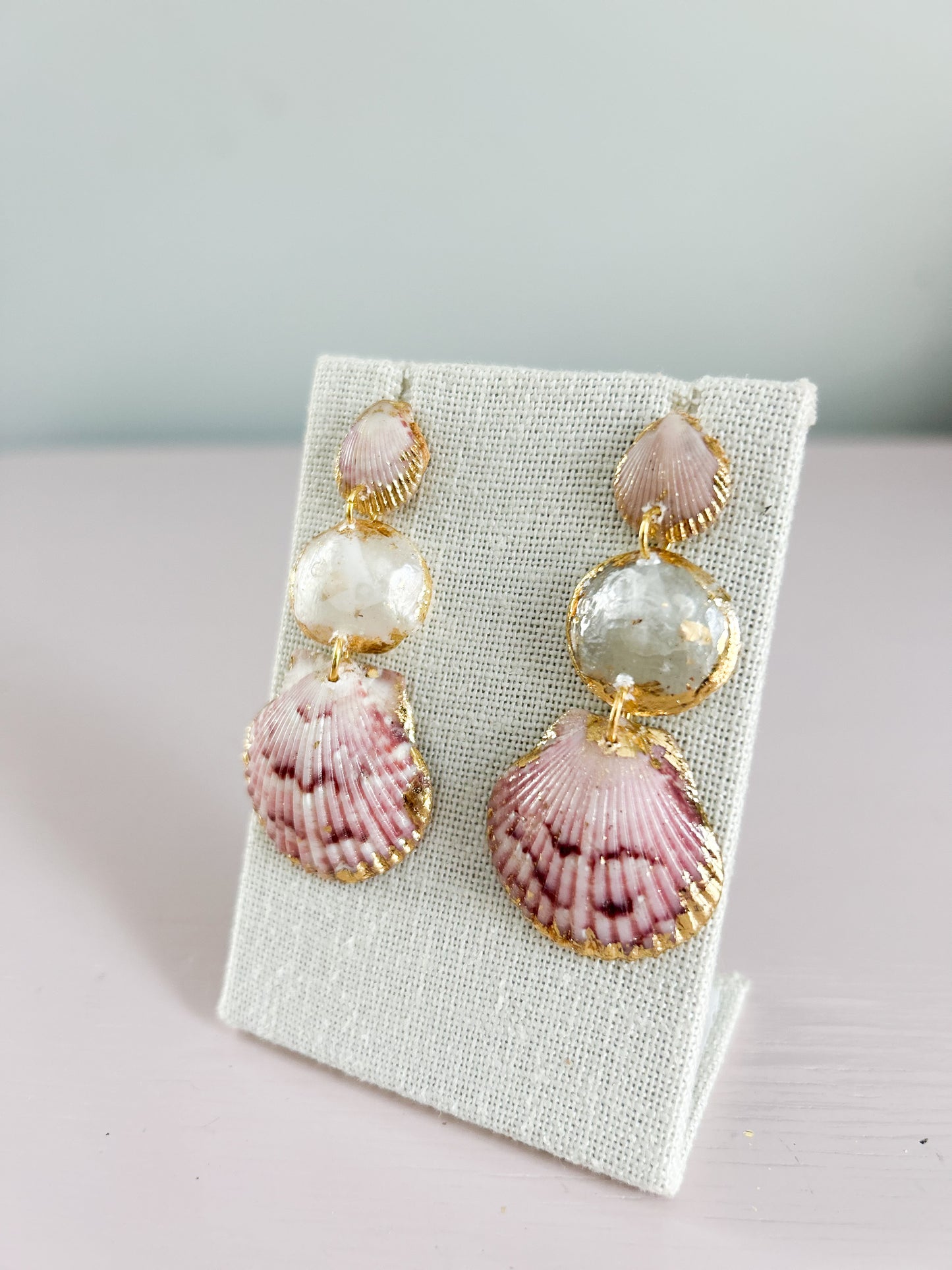 Pink and White All Too Well Gorgeous Earrings