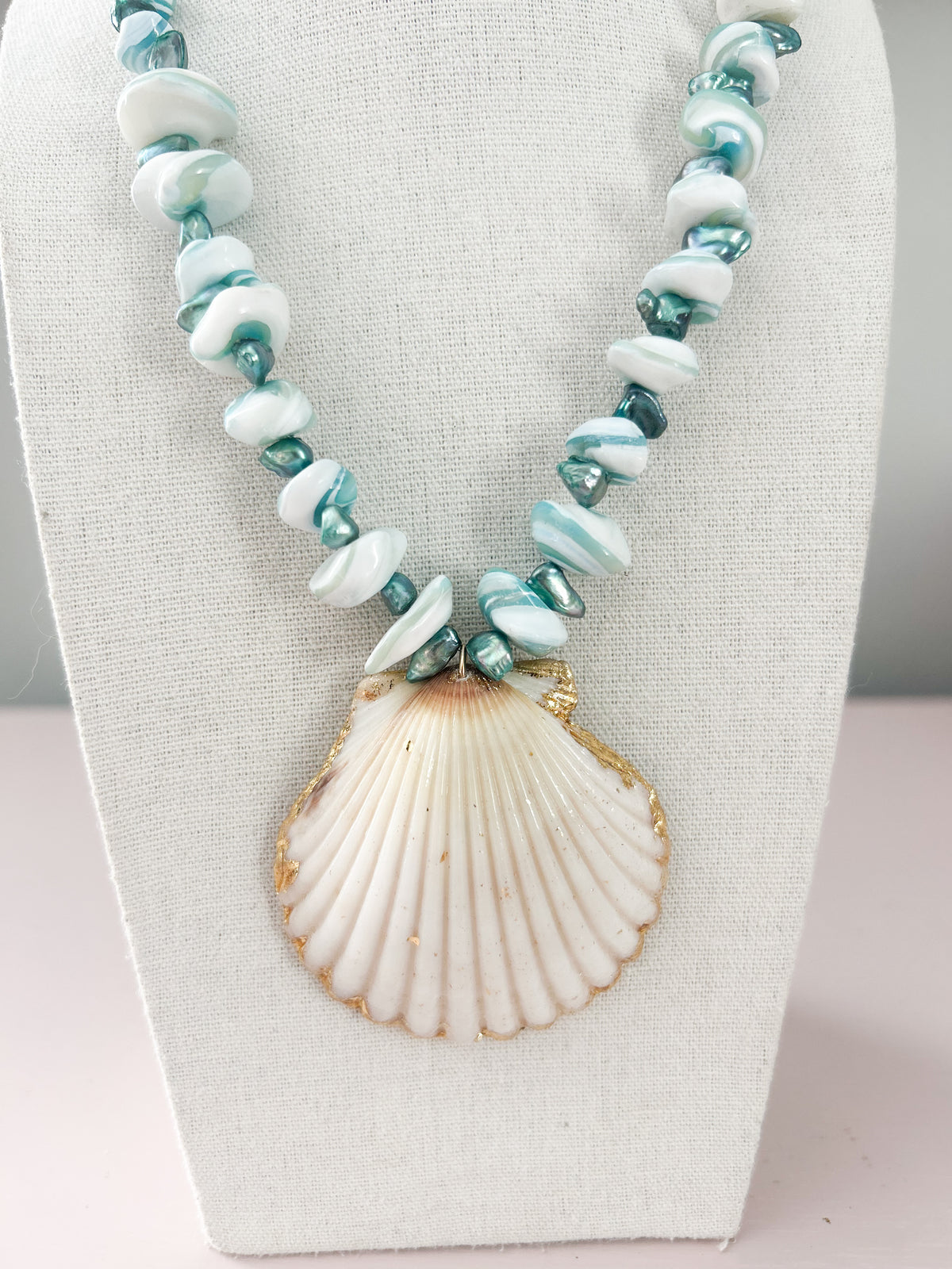 Large Beaded I Knew It, I Knew You Necklace
