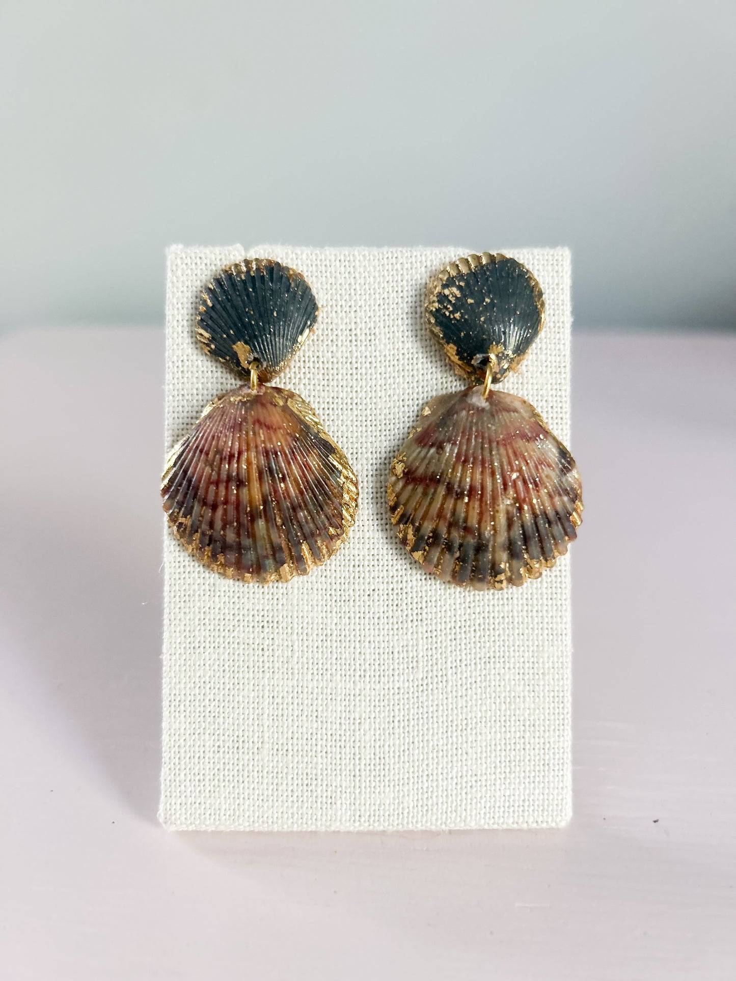 Multicolored Invisible String Earrings