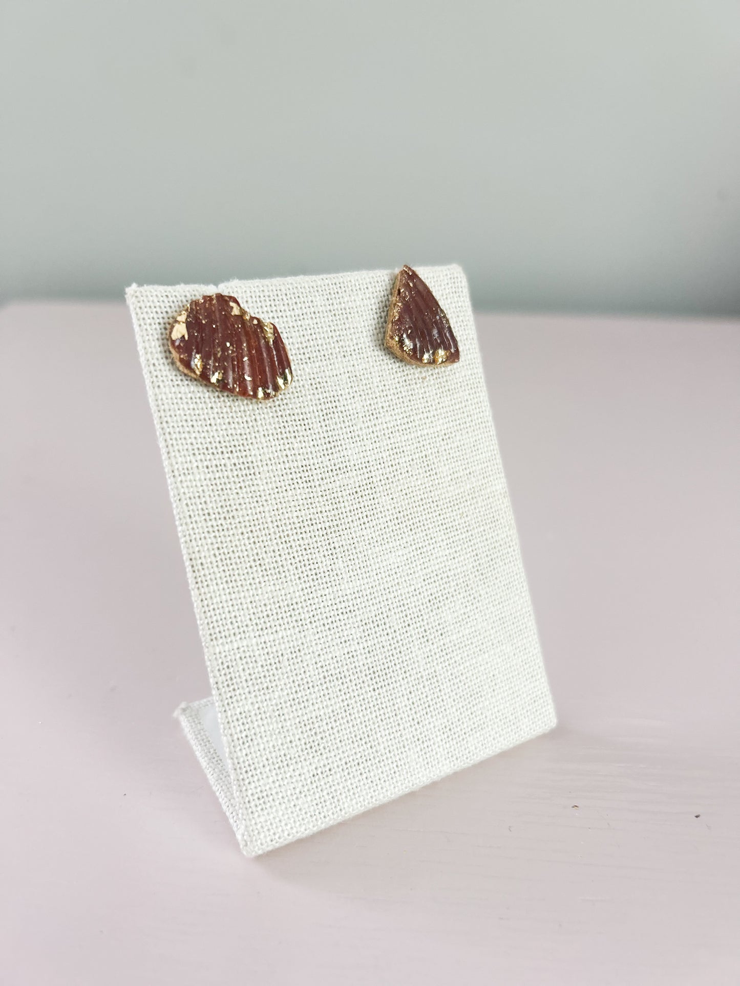 Brown Exile Studs