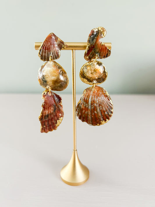 Brown All Too Well Stud Dangles